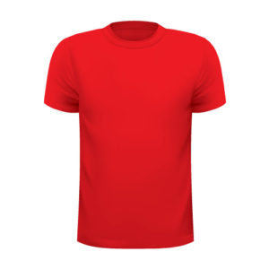 Round Neck T-Shirt Red