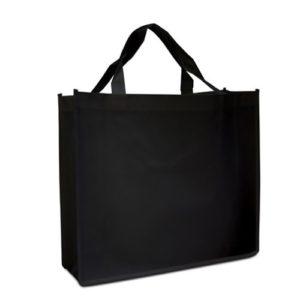3D Non Woven Black Bags