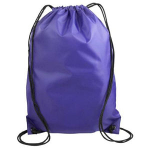 Draw String Purple Back Packs