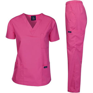 Pink Medical Scrubs