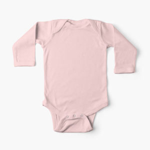 Baby Pink Baby Body Suits