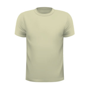Round Neck T-Shirt Beige