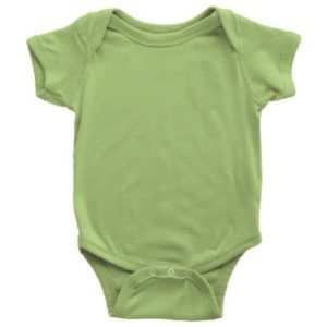 Luminous Green Baby Body Suits
