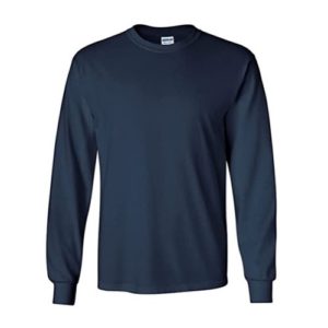Long Sleeve T Shirts Navy Blue