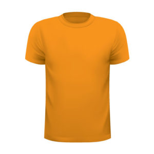 Round Neck T-Shirt Orange