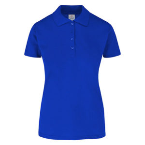 Women Polo Shirt Royal Blue