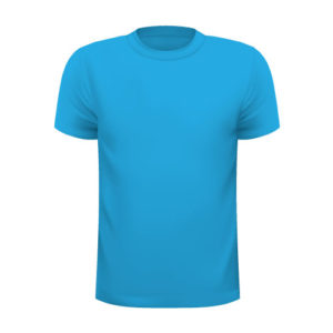 Round Neck T-Shirt Sky Blue