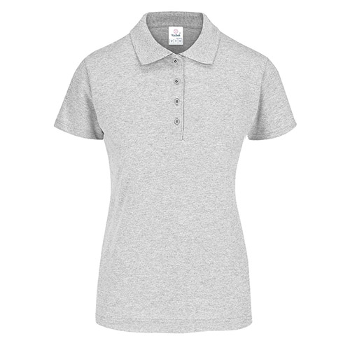 Women Polo Shirt Grey