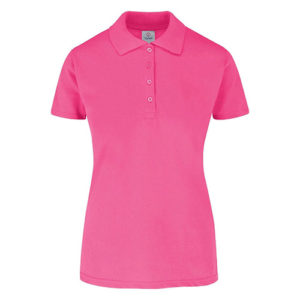 Women Polo Shirt Pink