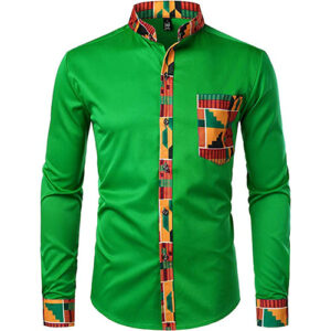 Green Long Sleeve Shurts