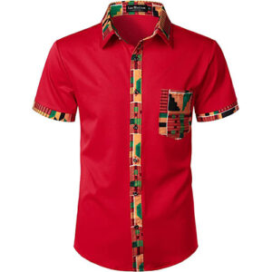 Ankara red Shirt