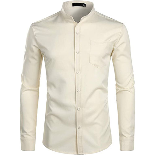 Long Sleeves Shirts Beige