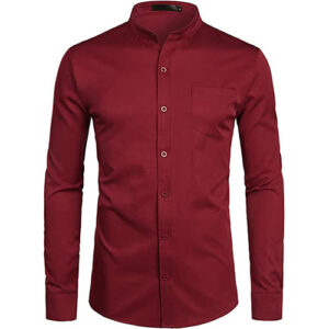Maroon shirts
