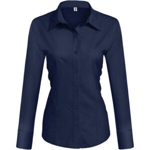 Navy Blue Blouse