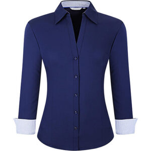 Navy Blue Women Blouse