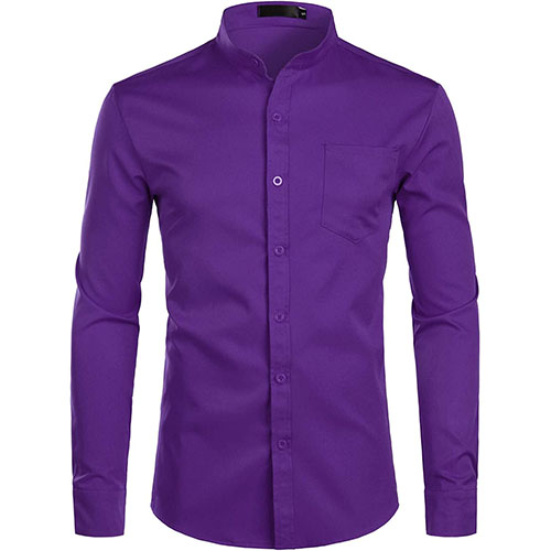 Purple Mens Shirt