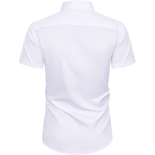 Men's Shirt Short Sleeves White - Image 2